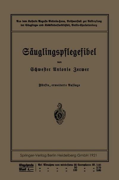 Säuglingspflegefibel