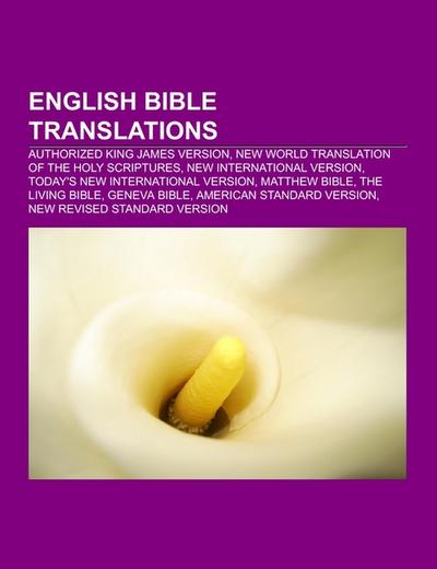 English Bible translations