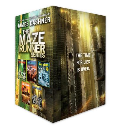 The Maze Runner Series Complete Collection Boxed Set