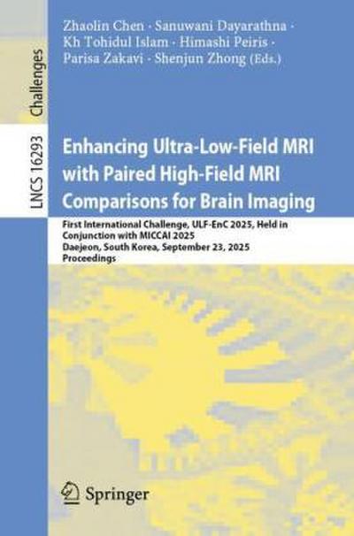 Enhancing Ultra-Low-Field MRI with Paired High-Field MRI Comparisons for Brain Imaging