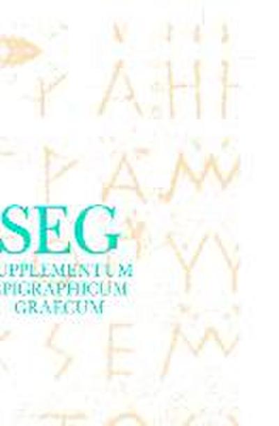 Supplementum Epigraphicum Graecum, Volume XXVII (1977)