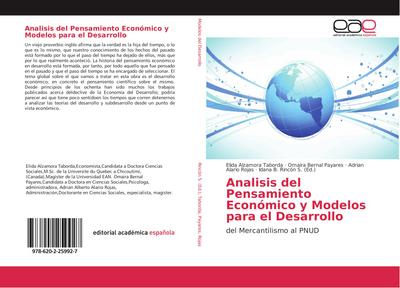 Analisis del Pensamiento Económico y Modelos para el Desarrollo