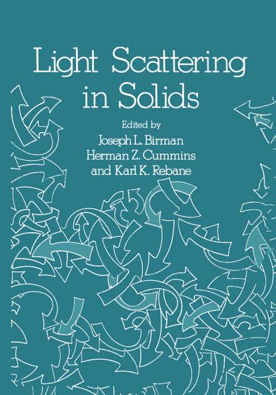 Light Scattering in Solids