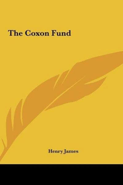 The Coxon Fund - Henry James