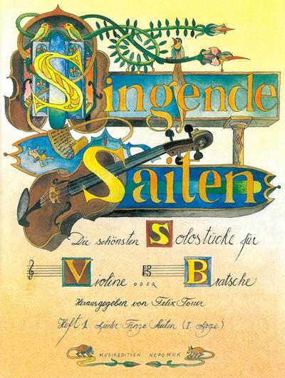 Singende Saiten, für Violine (Viola). Vol.1