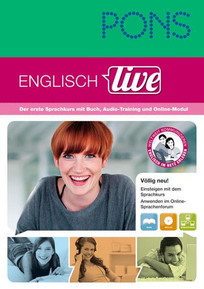 PONS Sprachkurs Englisch live: Erfolgreich lernen - sofort loslegen! 1 Buch und 1 MP3-CD