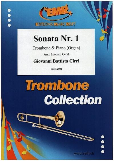 Sonata Nr.1 für Posaune im Bass-schlüssel und Klavier