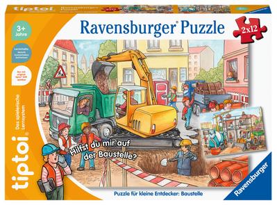 tiptoi® Puzzle für kleine Entdecker: Baustelle