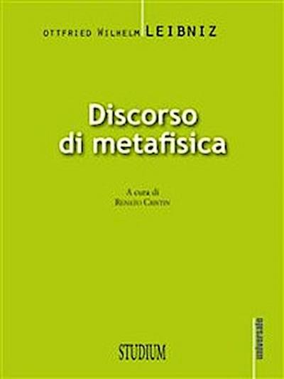 Discorso di metafisica