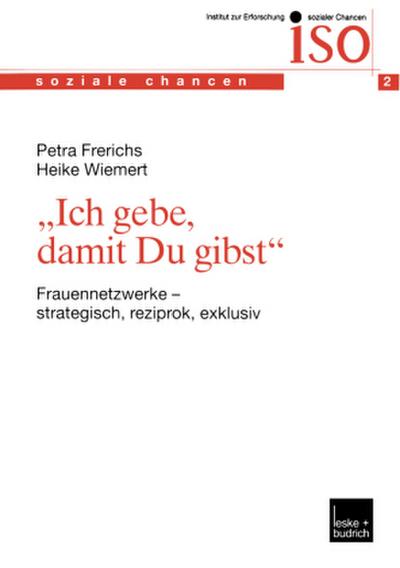"Ich gebe, damit Du gibst"
