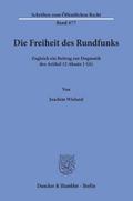 Die Freiheit des Rundfunks