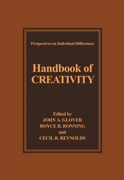 Handbook of Creativity