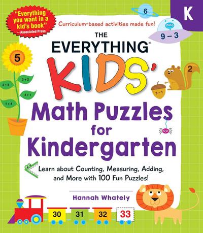 The Everything Kids’ Math Puzzles for Kindergarten