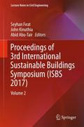 Proceedings of 3rd International Sustainable Buildings Symposium (ISBS 2017)