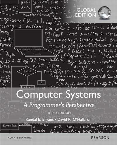 Computer Systems: A Programmer’s Perspective, Global Edition