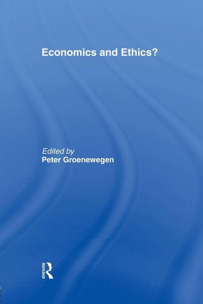 Economics and Ethics?