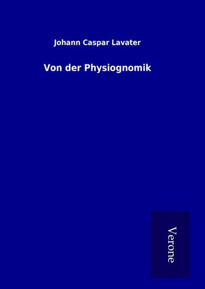 Von der Physiognomik