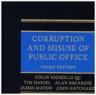 Corruption and Misuse of Public Office