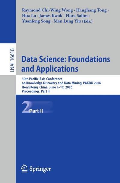 Data Science: Foundations and Applications