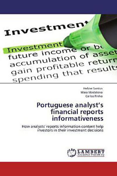 Portuguese analyst’s financial reports informativeness