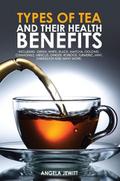 Types of Tea and Their Health Benefits Including Green, White, Black, Matcha, Oolong, Chamomile, Hibiscus, Ginger, Roiboos, Turmeric, Mint, Dandelion and many more.