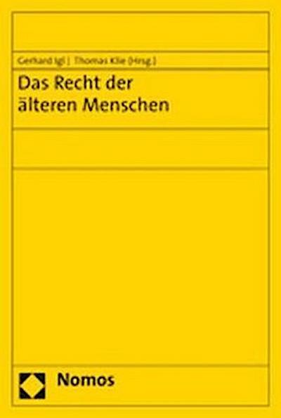 Das Recht der älteren Menschen