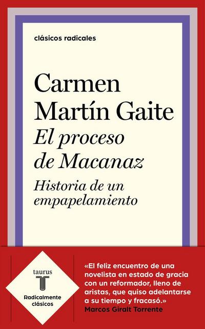 El proceso de Macanaz : historia de un empapelamiento