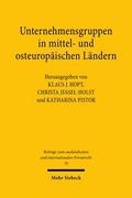 Unternehmensgruppen in mittel- und osteuropäischen Ländern