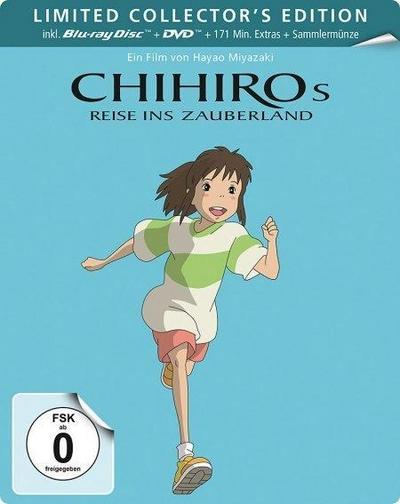 Chihiros Reise ins Zauberland, 1 Blu-ray + 1 DVD (Limited Steelbook Edition)