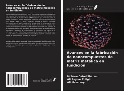 Avances en la fabricación de nanocompuestos de matriz metálica en fundición