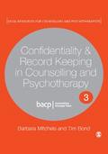 Confidentiality & Record Keeping in Counselling & Psychotherapy