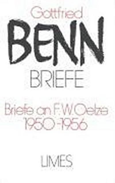 Benn, G: Briefe II/2