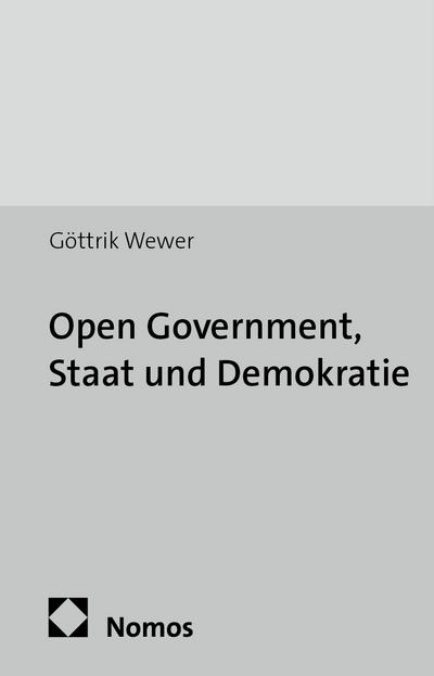 Open Government, Staat und Demokratie