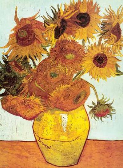 Twelve Sunflowers by van Gogh (Puzzle)