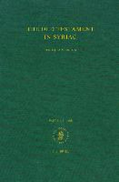 The Old Testament in Syriac According to the Peshi&#7789;ta Version, Part III Fasc. 1. Isaiah