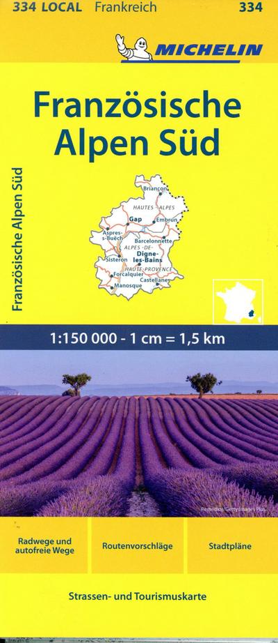 Michelin Französische Alpen Süd