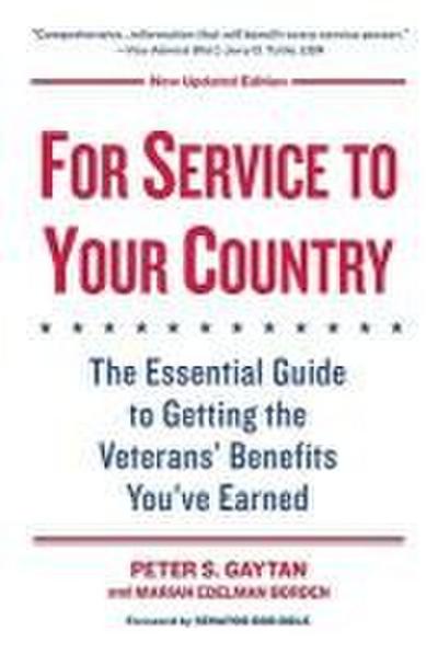 For Service to Your Country
