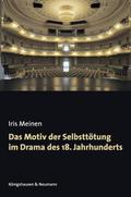 Das Motiv der Selbsttötung im Drama des 18. Jahrhu