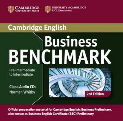 Business Benchmark, 2nd ed. Business Benchmark B1 Pre-intermediate/Intermediate, 2nd edition, Audio-CD