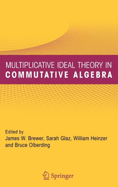 Multiplicative Ideal Theory in Commutative Algebra