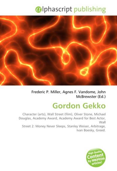 Gordon Gekko - Frederic P. Miller