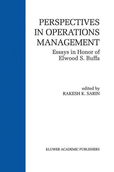 Perspectives in Operations Management