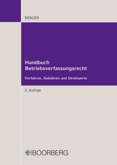 Handbuch Betriebsverfassungsrecht