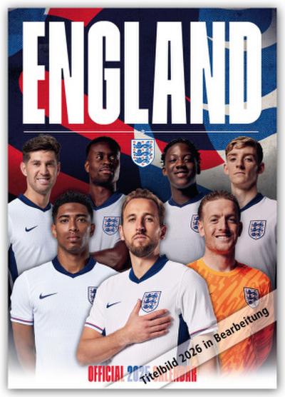 England Men’s Football - Englische Fußball-Nationalmannschaft 2026 - A3-Posterkalender