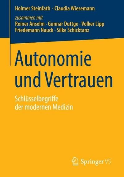 Autonomie und Vertrauen