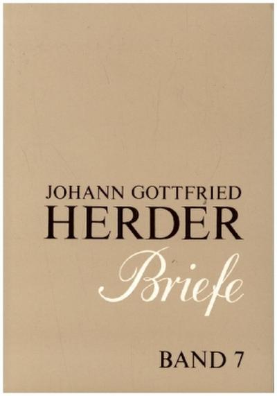 Briefe Januar 1793 - Dezember 1798