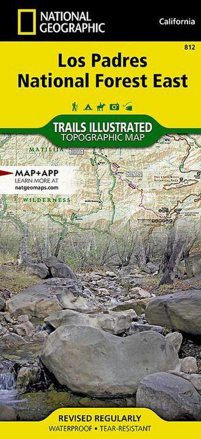 Los Padres National Forest East Map