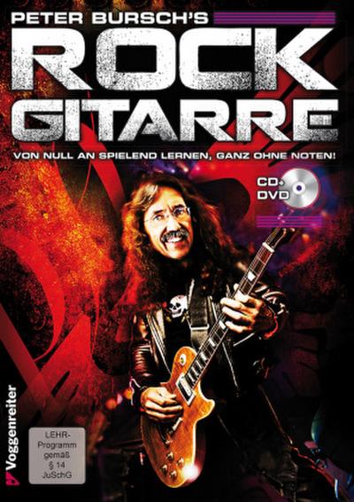 Peter Bursch’s Rock Gitarre, m. 1 Audio-CD, m. 1 Audio-DVD