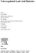 Valve-Regulated Lead-Acid Batteries