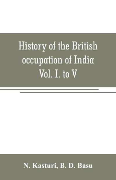 History of the British occupation of India
